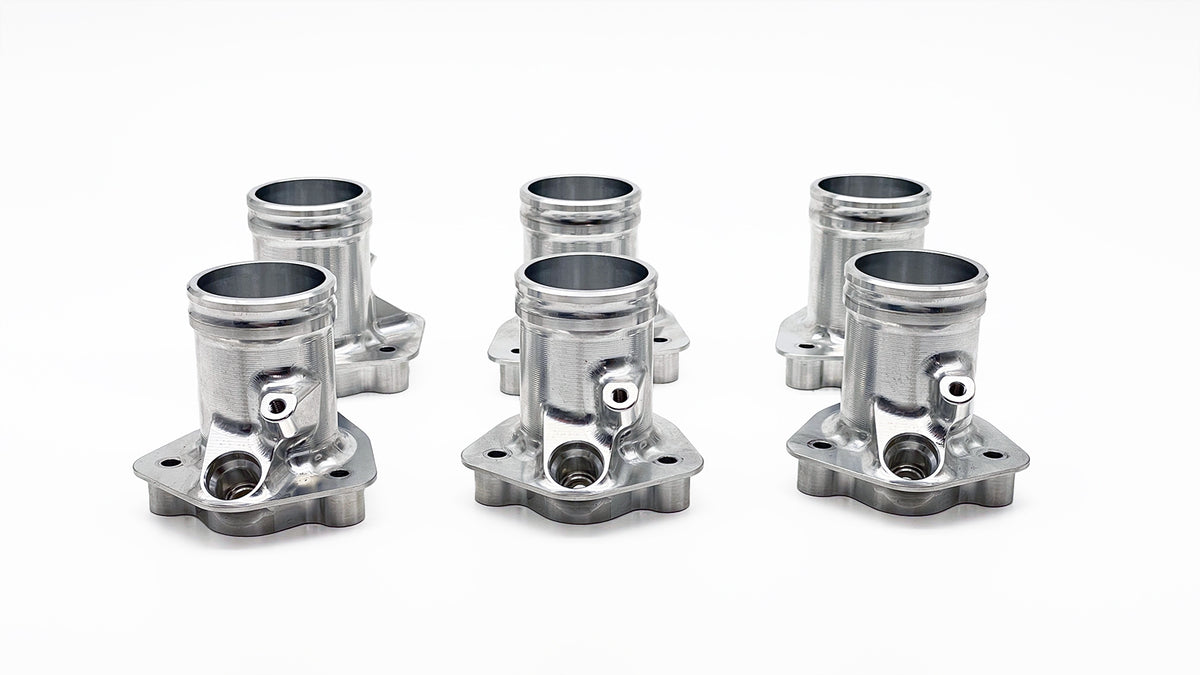 Billet Intake Runners for Porsche 964/993 mix without seals 6st