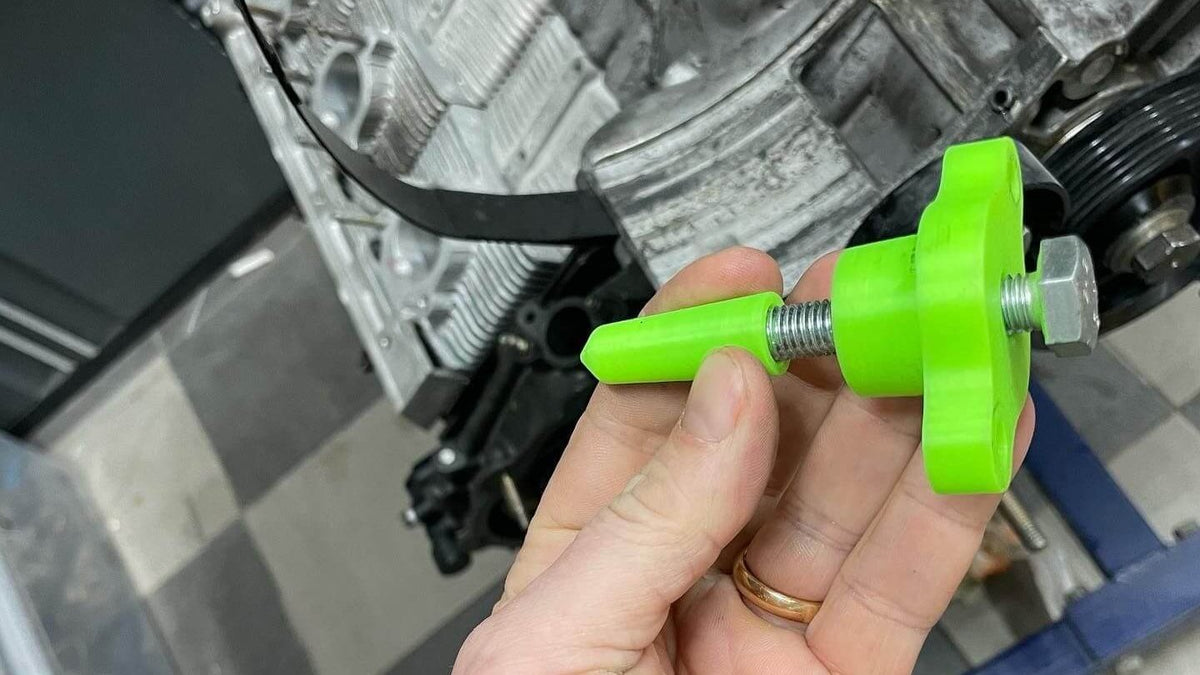 Cam Chain Tensioner Tool In Hand