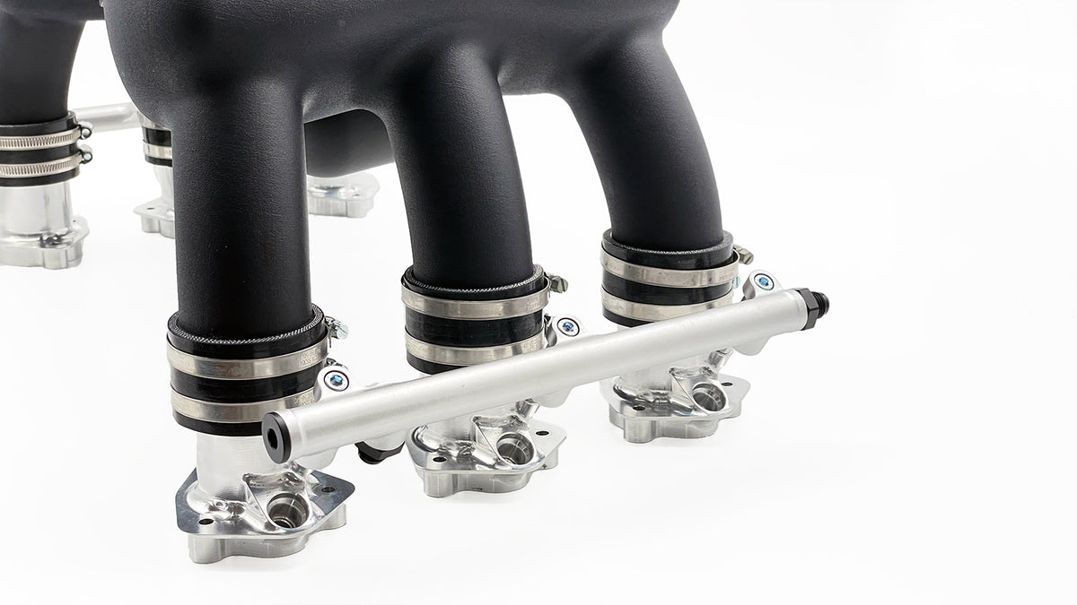 IslandWorks Precision Fuel Rail & Regulator on Intake